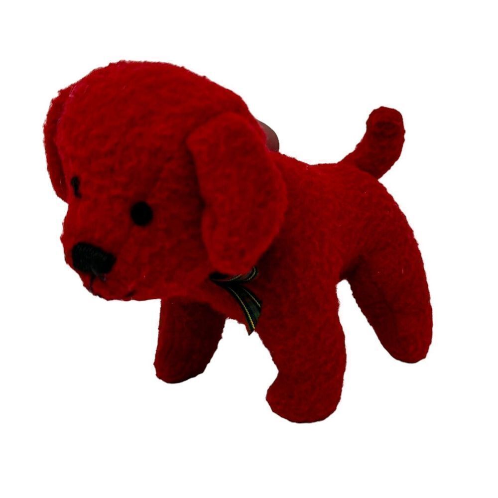NWT Old Navy Red Puppy Dog Plush Stuffed Animal‎ Stocking Stuffer Magic 5”